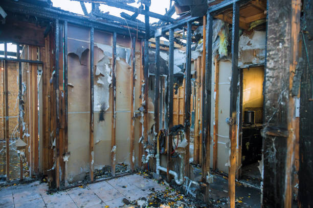 Professional Emergency Fire Cleanup technician working in Cherry Hill, NJ
